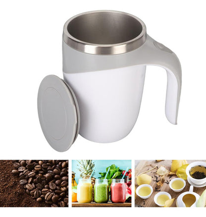 Taza Térmica Batidora Automática Magnetica Café Té Dtm-630