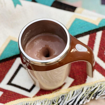 Taza Térmica Batidora Automática Magnetica Café Té Dtm-630