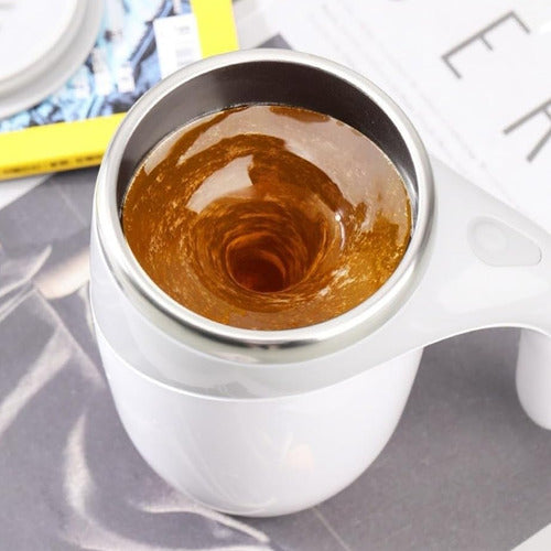 Taza Térmica Batidora Automática Magnetica Café Té Dtm-630