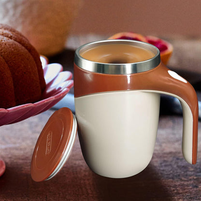 Taza Térmica Batidora Automática Magnetica Café Té Dtm-630